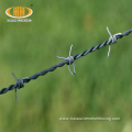 High security corrosion resistant 3 strands barbed wire